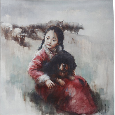 Reproduction de peinture verticale