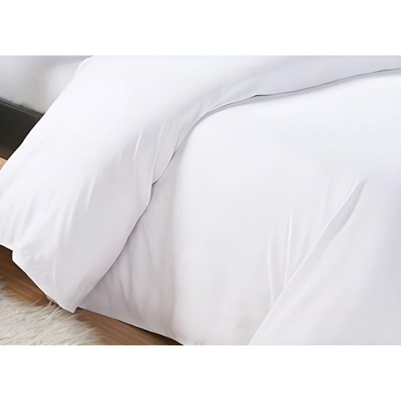Natoshia Cotton Solid Colour Duvet Cover, Double 