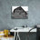 Art mural sur toile Epic Graffiti «Weather Worn 4» par Alicia Ludwig