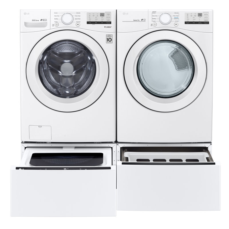 LG Ultra Large Capacity Front Load Gas Dryer - White, 7.4 cu. ft.