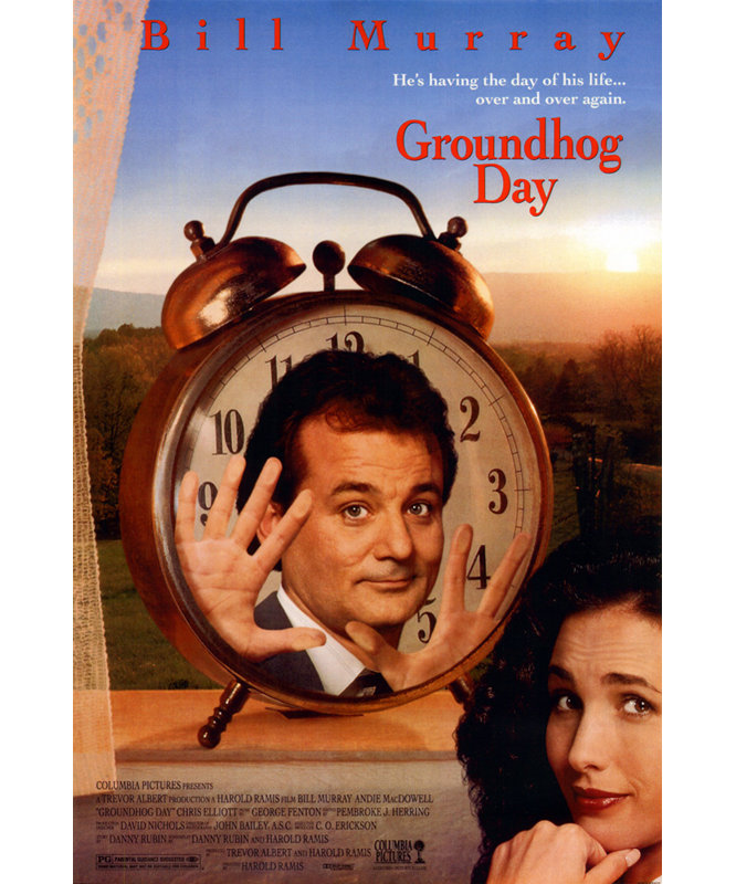 Groundhog Day, H 18 po x l 12 po