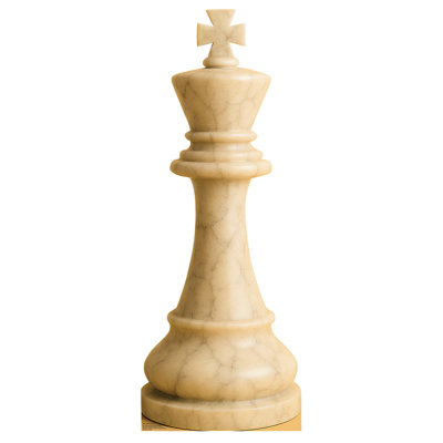 Chess King White