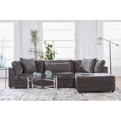 19100 4-Piece Modular Sectional, Gabby Storm