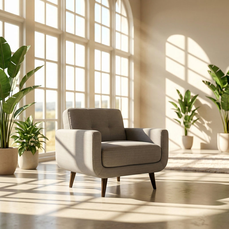 Fauteuil d'appoint Crystal