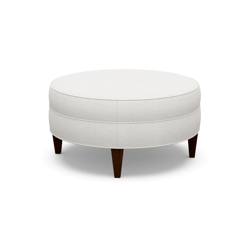 Round Ottoman, Walnut, 8240-99