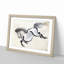 Running Horse by Katsushika Hokusai - Picture Frame Painting Print-55613359-55613363