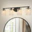 4-Light Dimmable Bathroom Vanity Light With Crystal-2019415435