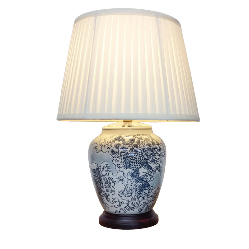 Dequann Porcelain Table Lamp