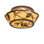 Rustic Lodge 2 - Light Flush Mount