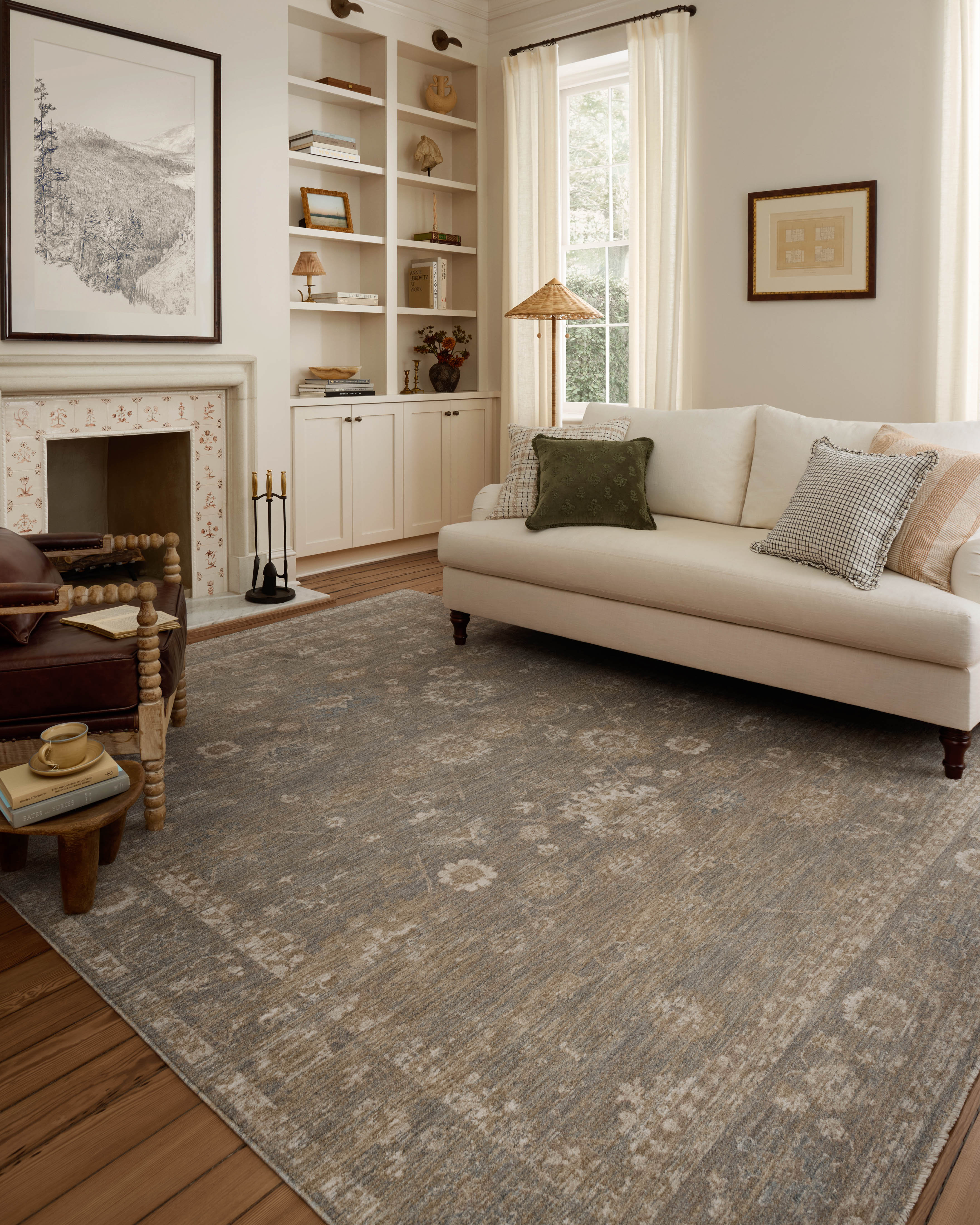Chris Loves Julia x Loloi Louisa Lagoon / Ivory Area Rug & Reviews