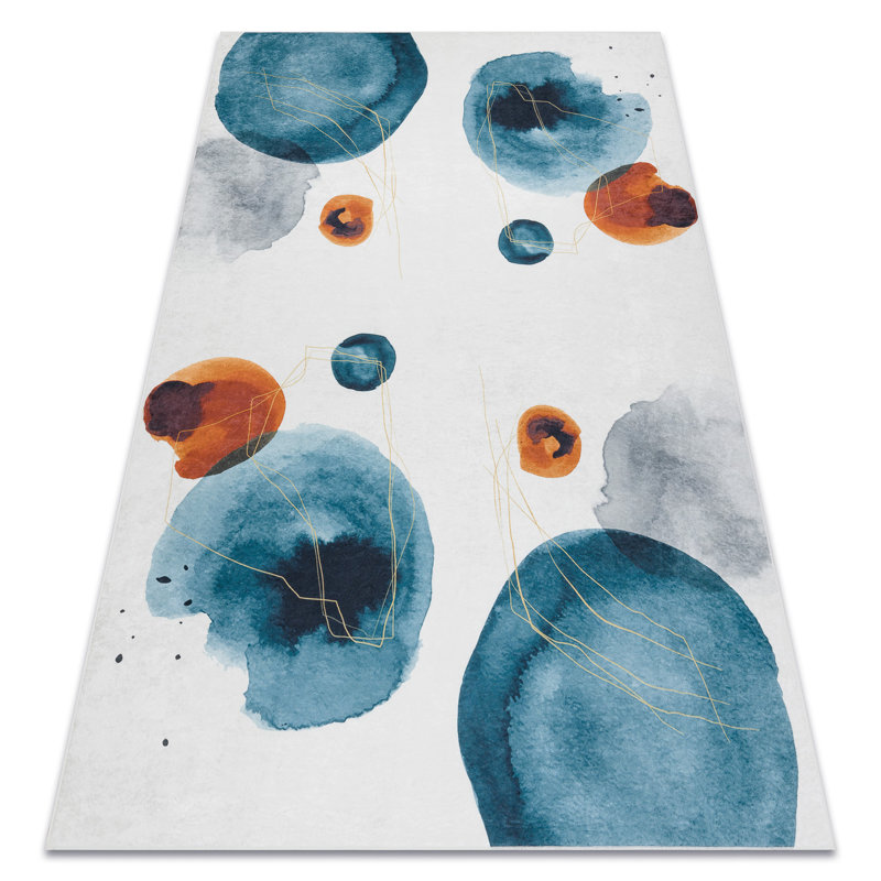 Salonis Abstract Area Rug, Runner 80 x 150cm