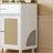 Versatile Pet Enclosure With Hidden Litter Box And Extra Storage