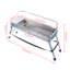 Machine à barbecue rotative électrique en acier inoxydable USB