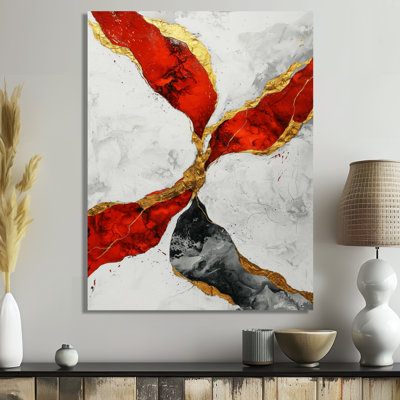 Fractal Volcano and Stone Energy III - fractales, art mural en métal, reproduction d'art moderne