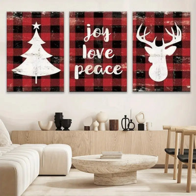 3 Piece Wrapped Canvas Painting