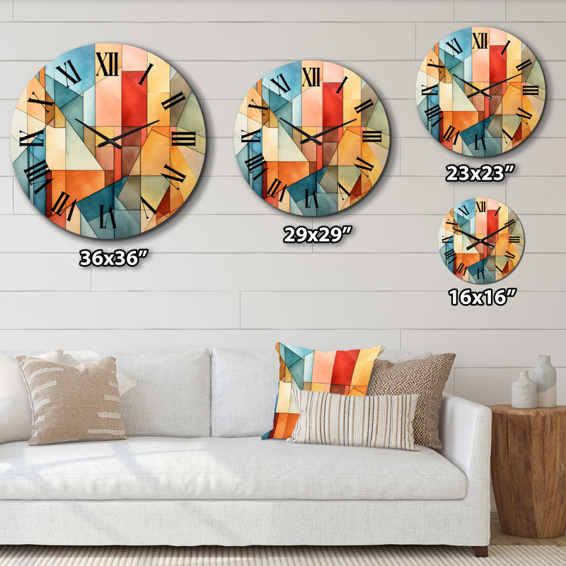 Tirik - Landscapes Wall Clock, Large