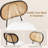 Counter Stool With Rattan Back-794839538