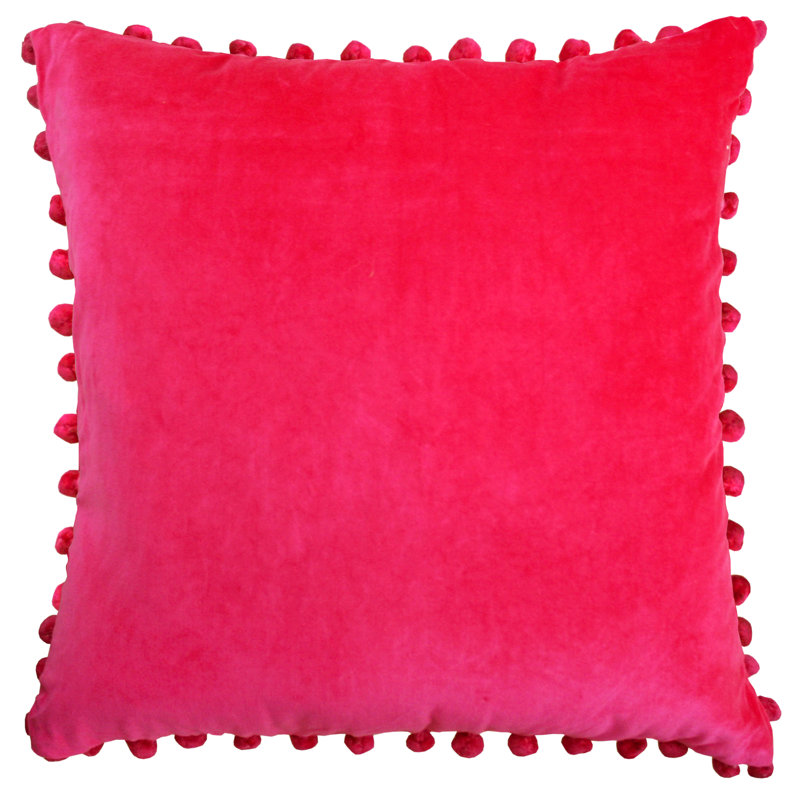 Reisman Square Throw Cushion, Pink