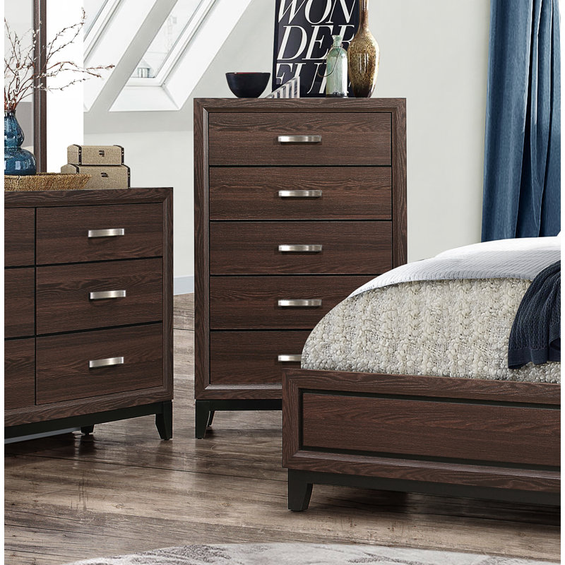 Commode 5 tiroirs Tessier