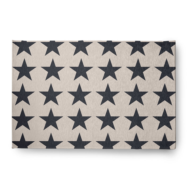 Chenille Geometric Indoor Rug, Rectangle 4' x 6'