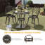 Jourdan 2 - Person Patio Dining Set Round Table