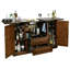 Devino Solid Wood Bar Cabinet