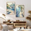 Ensemble de 2 pièces de sérénade sur toile Positano par Azure Artisanal Studio-536922419-536922416