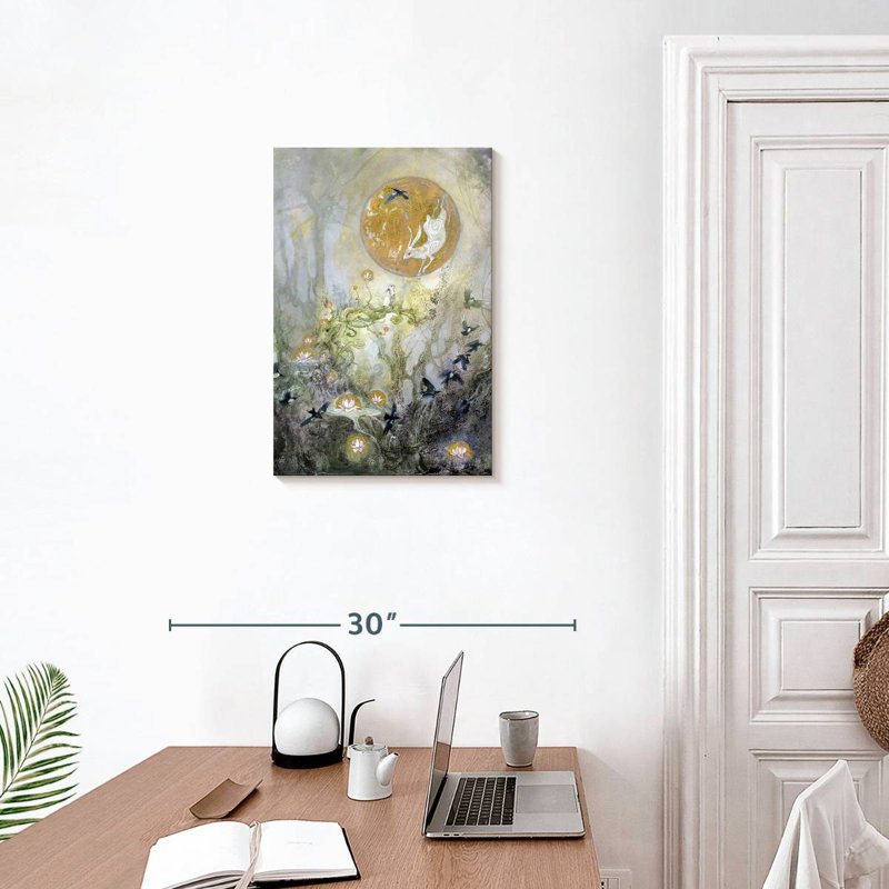 Kelan Moongazing, 24" H x 16" W