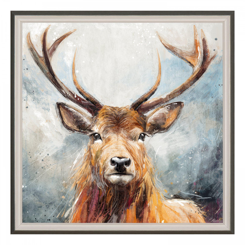 Single Picture Frame Print, Brown, 85 cm H x 85 cm W