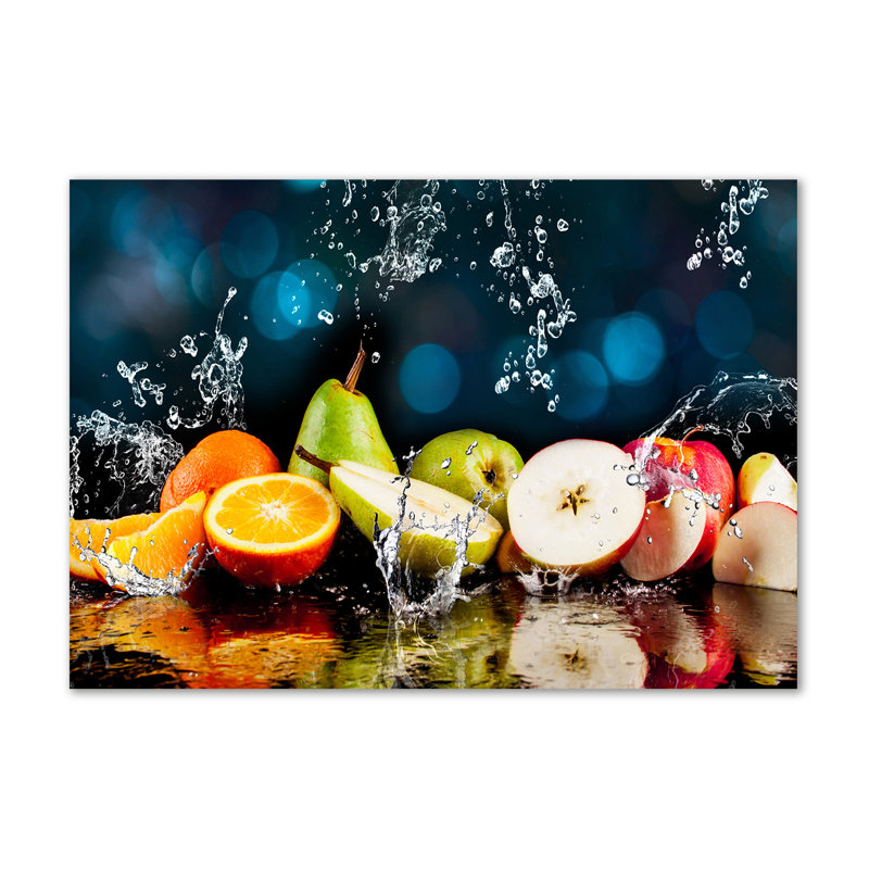 Fruit And Water - Wrapped Canvas Print