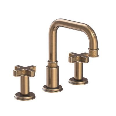 Griffey Widespread Bathroom Faucet with Drain Assembly