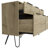 47" Natural Four Drawer Double Dresser