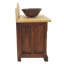 Meuble-lavabo en marbre et cuivre Rancho Viejo