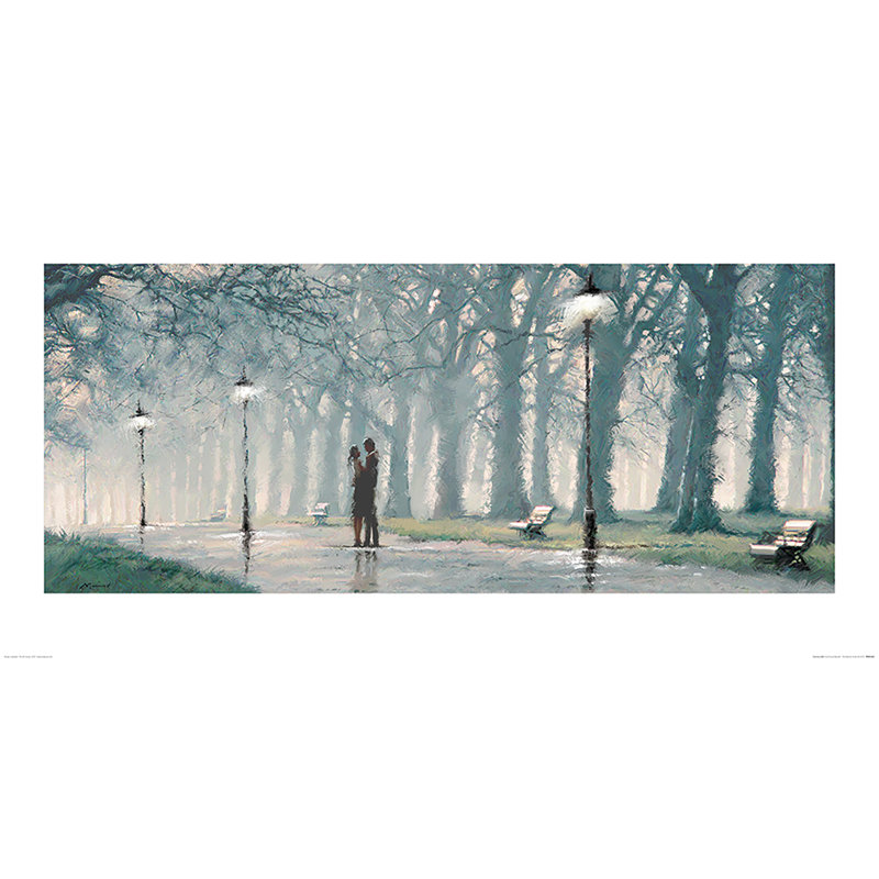 Evening Mist by Richard Macneil - No Frame Painting, 50 cm H x 100 cm W x 0.01cm D