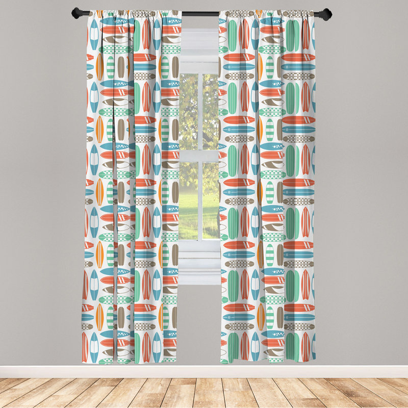 Semi-Sheer Rod Pocket Sliding Panel, 28" x 84"