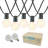 Doyne 100ft Outdoor LED 67 - Bulb Globe String Light (End to End Connectable)-712877493-708438434