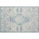 Hardanger Oriental Hand Tufted Wool Area Rug in Denim/White