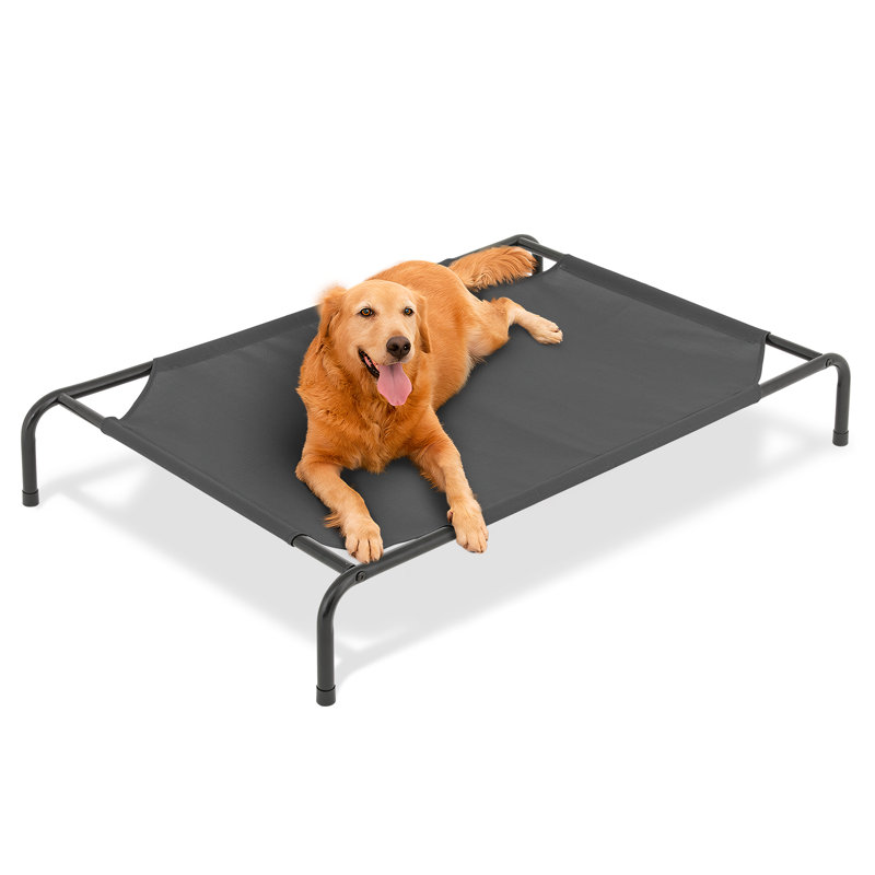 Cooling dog bed, Moyen (l 42 po x P 26 po x H 8 po), Gris