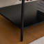 Repose-pieds rembourré avec tablette de rangement-940556508