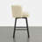 Modern Upholstered Swivel Counter Stool-417195580