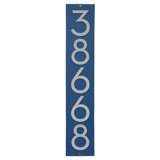 Floating Modern 4" Number Vertical Address Plaque (5 Digits)