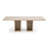 Jesper Faux Travertine Dining Table