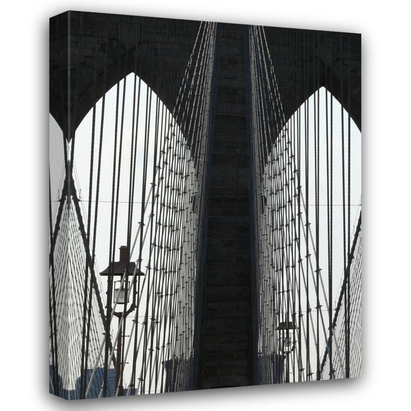 Pont de Brooklyn à New York, H 48 po x l 36 po