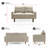 Madian 58'' Square Arm Loveseat-869316934-908878048