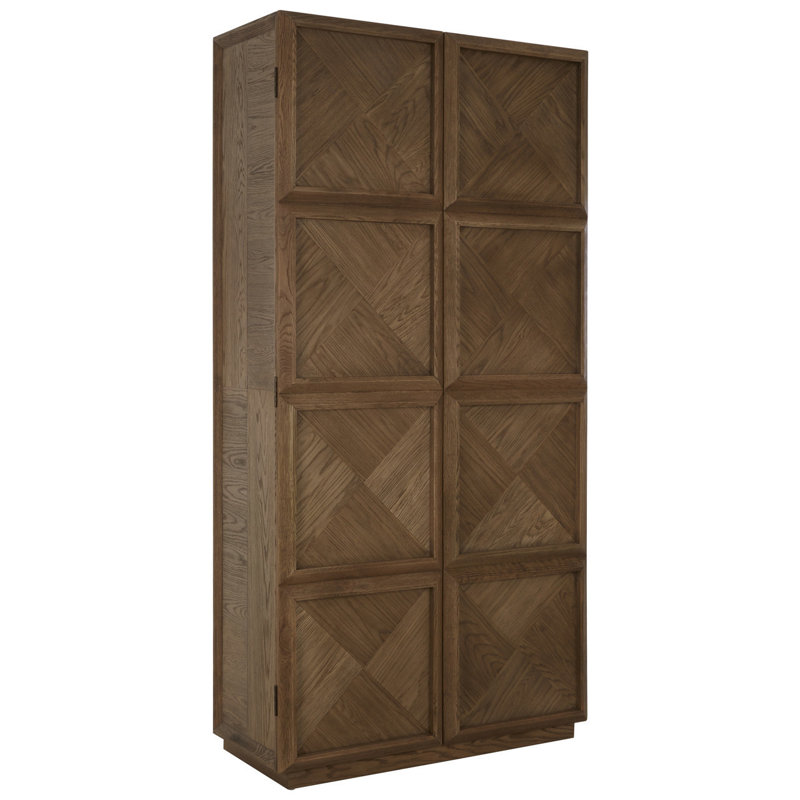 Mallen 2 Door Solid Wood Wardrobe