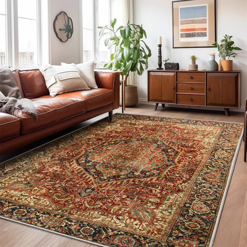 Arvada Vintage Look Shag Area Rug, Rectangle 200 x 290 cm