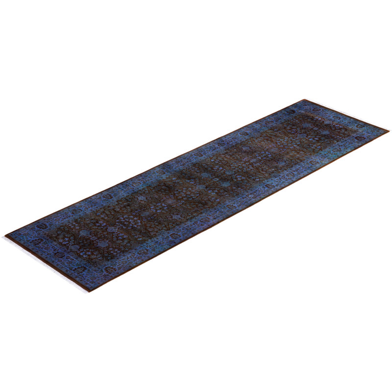 Haydon One-of-a-Kind 3' 0" X 10' 9" 2000s Wool Area Rug in Orange