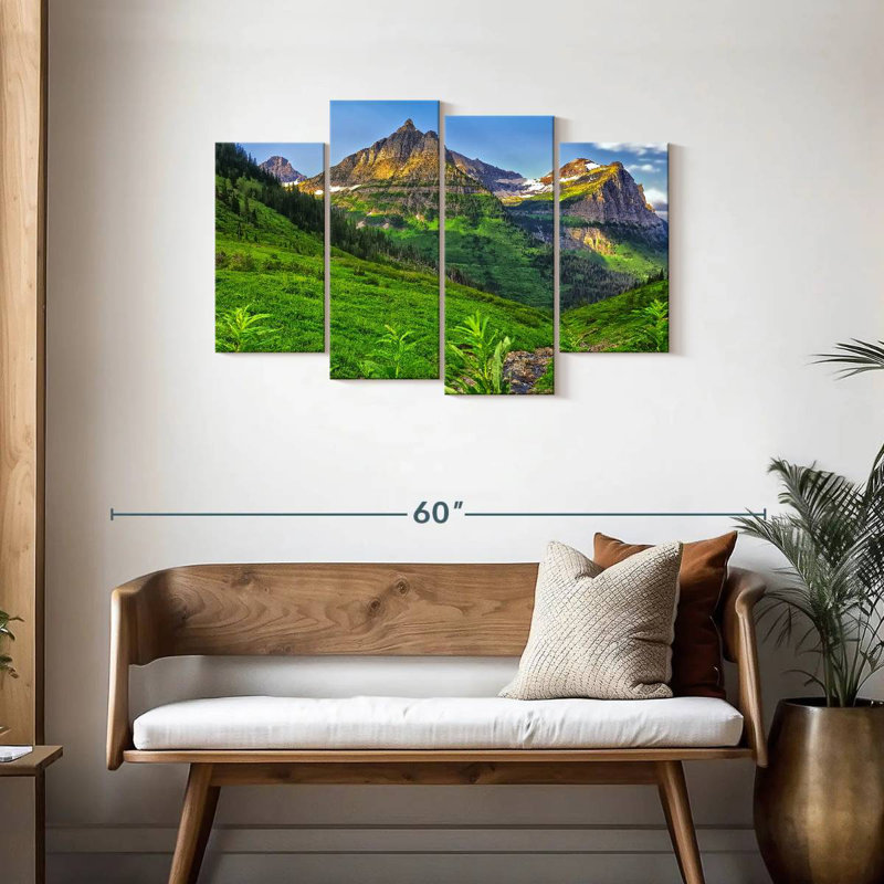 Alvord Glacier Park Greenery, 27'' H x 43'' W