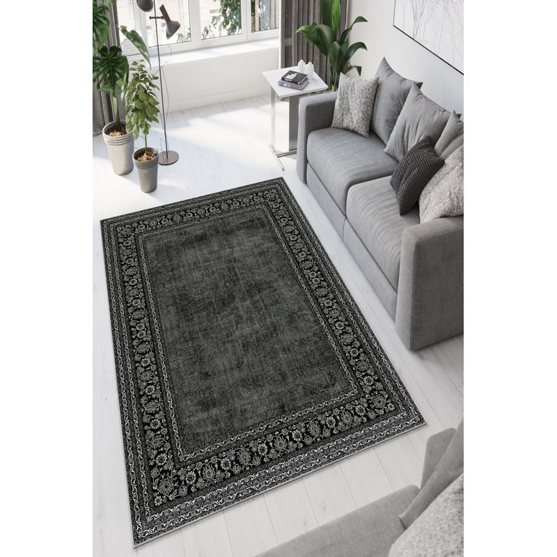 Stylish Hall Carpet, 100% Polyester, 31.5 x 59.1 Inches | 650 g/m² | Antibacterial & Eco-Friendly, Non-Slip PVC Dot Underside | Machine Washable, Perfect for Entryways, Living Rooms & Home Decor