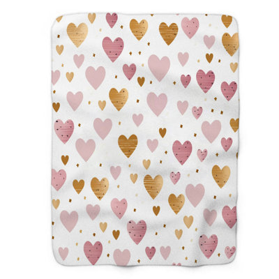 Couverture rose 1 pièce